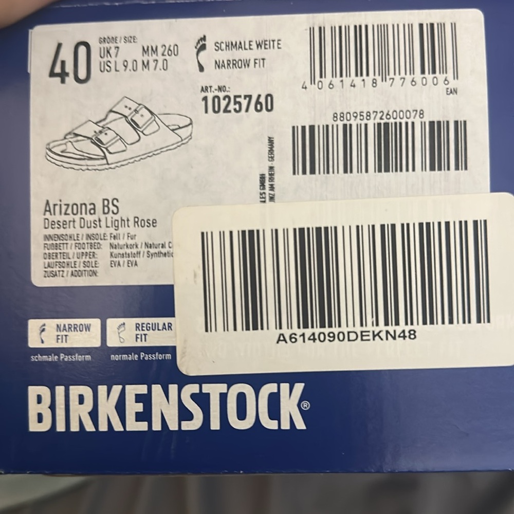Birkenstock Women's Light Pink Sandals with fluff - Picture 2 of 4